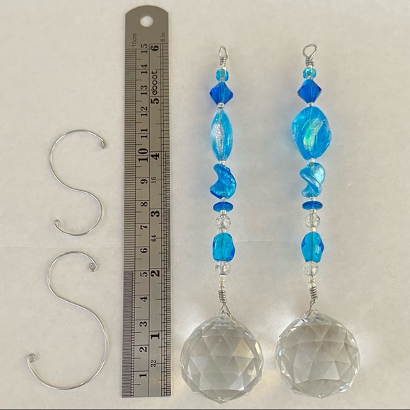 Blue and Chakra Swarovski Crystal Sun Catchers - Picture 4 of 5